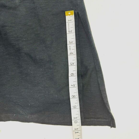 GAP Midi Tank Dress Size PM Black Scoop Neck Sundress Cotton Beachy NWOT - Picture 7 of 11